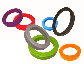 Pots Colors Ring line : les couleurs Naturel Blanc Lagon Anis Framboise Orange Rouge